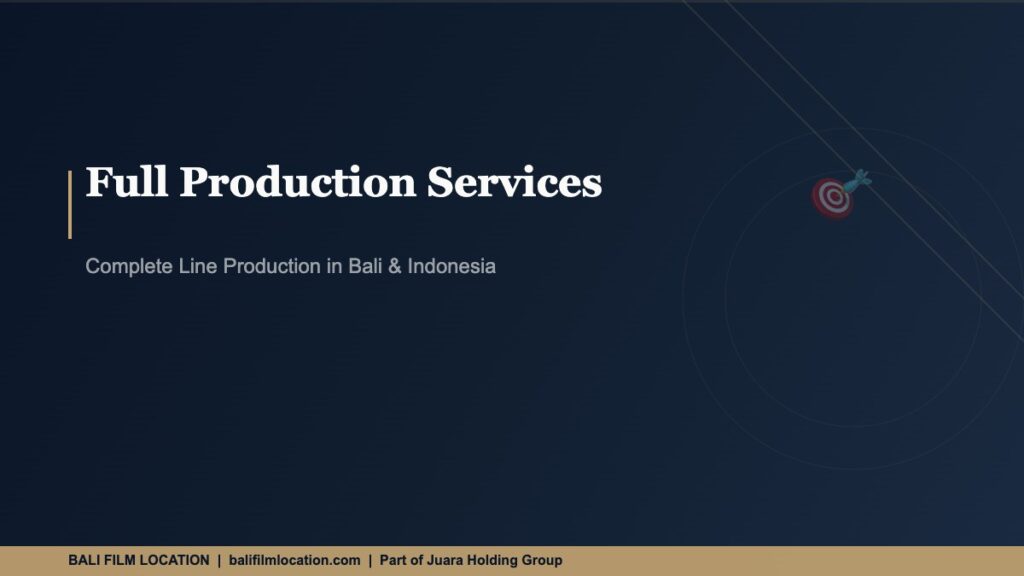 Full Production Services - BaliFilmLocation.com